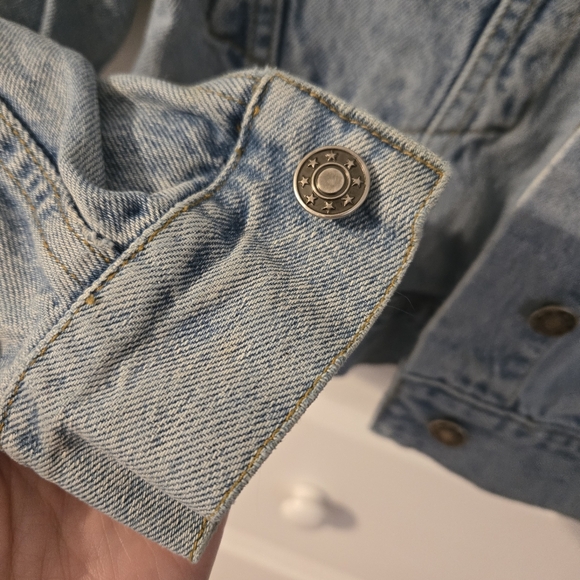 Moda International Vintage Denim Jacket Women's Size Small - Picture 2 of 5